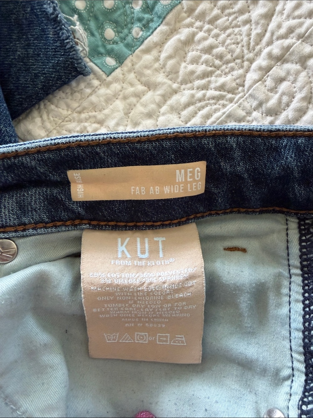 Kut From The Kloth Meg Fab Wide Leg Jean - Picture 6 of 8